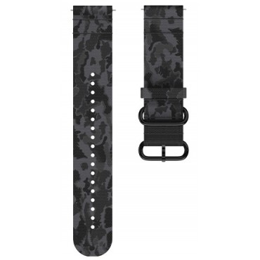 Тканевый ремешок для часов POLAR WRIST BAND GRIT X TNDR BLK M/L 